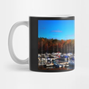 The Marina At Lake Nockamixon Mug